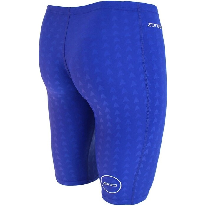 2025 ZONE3 Mnner Fina Approved Performance Gold Jammer Shorts SW18MFJS106 - Blue / Wei